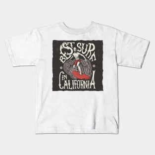 Best Surf In California Kids T-Shirt